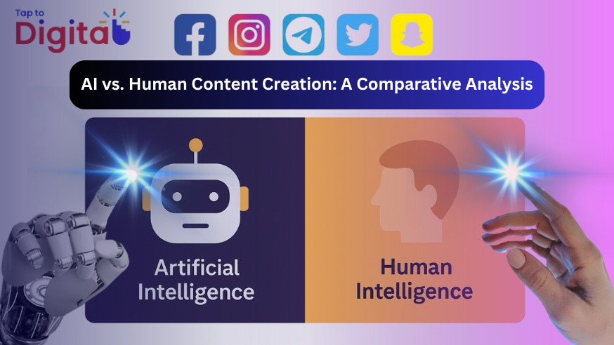 AI vs. Human Content Creation: A Comparative Analysis Thumbnail